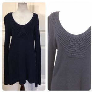 Lilly Pulitzer navy sweater